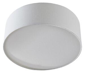 Lampa Sufitowa Lindby, Mariat, ściemnialny, biały, salon, tkanina | tekstylia, nowoczesny