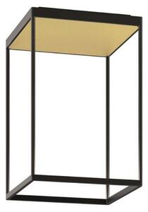 Lampa Sufitowa Serien Lighting, ściemnialny, czarny, salon, aluminium