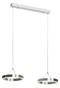 Lampa Wisząca Lucande, Lyani, ściemnialny, metaliczny, salon, metal, nowoczesny