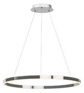 Lampa Wisząca Lucande, Lyani, ściemnialny, metaliczny, salon, metal, nowoczesny