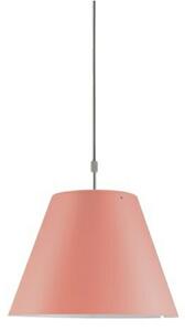 Lampa Wisząca Luceplan, pudrowy róż, jadalnia, aluminium