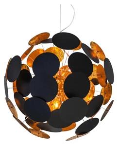 Lampa Wisząca By Rydéns, Planet, ściemnialny, czarny, jadalnia, metal