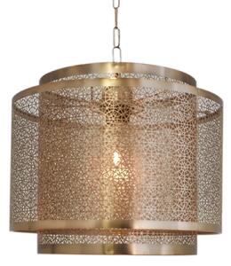 Lampa Wisząca By Rydéns, Hermine, ściemnialny, złoty | mosiężny, salon, metal, orientalny | marokański