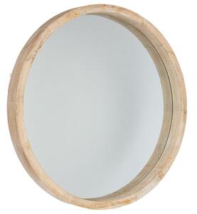 Drewniane lustro ścienne Natalie 50 cm
