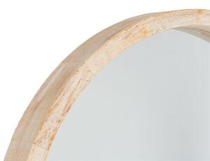 Drewniane lustro ścienne Natalie 50 cm