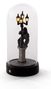 Lampa Stołowa SELETTI, My Little Kong, czarny, salon, tworzywo sztuczne, design