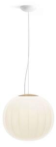Lampa Wisząca Luceplan, ściemnialny, drewniany, salon, szkło