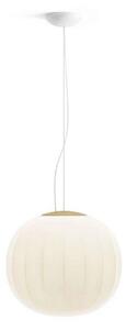 Lampa Wisząca Luceplan, ściemnialny, złoty | mosiężny, salon, szkło