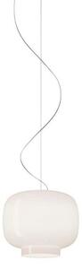 Lampa Wisząca Foscarini, ściemnialny, biały, jadalnia, szkło