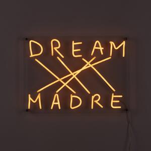 Lampa Stołowa SELETTI, Dream-Madre, ściemnialny, żółty, salon, tworzywo sztuczne, design
