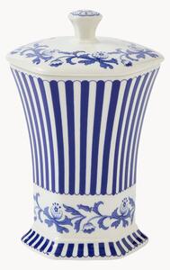 Wazon z porcelany z pokrywką Steccato, W 10 cm