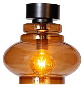 Lampa Sufitowa By Rydéns, Dolores, ściemnialny, brąz rdzawy, salon, szkło, skandynawski