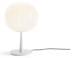 Lampa Stołowa Luceplan, ściemnialny, biały, salon, szkło
