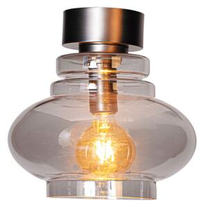 Lampa Sufitowa By Rydéns, Dolores, ściemnialny, szary, salon, szkło, skandynawski