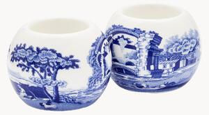 Komplet świeczników na tealighty z porcelany, 2 elem