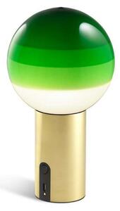 Lampa Stołowa MARSET, Dipping Light, ściemnialny, zielony, salon, szkło, design