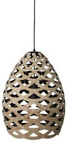 Lampa Wisząca david trubridge, czarny, salon, bambus