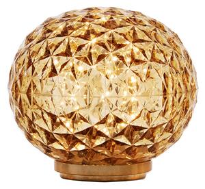 Lampa Stołowa Kartell, Mini Planet, ściemnialny, żółty, salon, tworzywo sztuczne, design