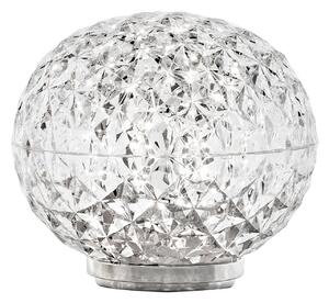 Lampa Stołowa Kartell, Mini Planet, ściemnialny, transparentny, salon, tworzywo sztuczne, design