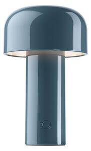 Lampa Stołowa FLOS, Bellhop, ściemnialny, niebieski, salon, tworzywo sztuczne, design