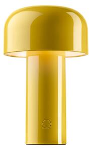 Lampa Stołowa FLOS, Bellhop, ściemnialny, żółty, salon, tworzywo sztuczne, design