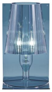 Lampa Stołowa Kartell, Take, niebieski, salon, tworzywo sztuczne, design
