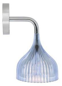 Lampa Ścienna Kartell, niebieski, salon, metal
