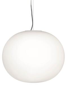 Lampa Wisząca FLOS, GLO-BALL, ściemnialny, biały, salon, szkło, design