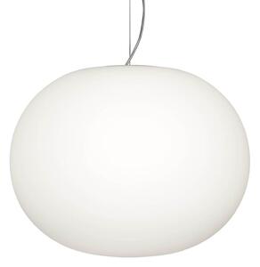 Lampa Wisząca FLOS, GLO-BALL, ściemnialny, biały, salon, szkło, design