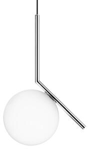 Lampa Wisząca FLOS, IC S1, ściemnialny, metaliczny, salon, szkło, design