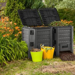 Prosperplast Kompostownik ogrodowy - Compogreen 800 l czarny