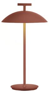 Lampa Stołowa Kartell, Mini Geen-A, czerwony, salon, metal, design