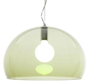 Lampa Wisząca Kartell, FL/Y, ściemnialny, zielony, salon, tworzywo sztuczne, design