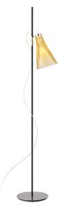 Lampa Podłogowa Kartell, K-Lux, czarny, salon, metal