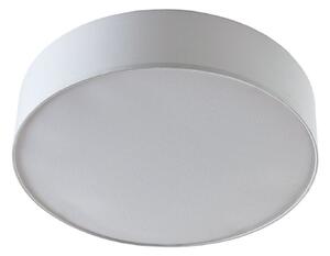 Lampa Sufitowa Lindby, Gordana, ściemnialny, biały, salon, tkanina | tekstylia, nowoczesny