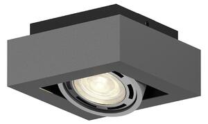 Lampa Sufitowa Arcchio, Ronka, ściemnialny, szary, salon, metal, nowoczesny
