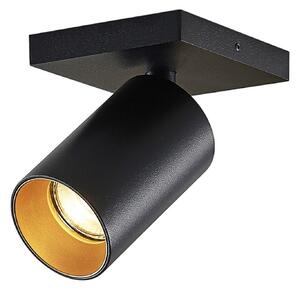 Lampa Sufitowa Arcchio, Brinja, ściemnialny, czarny, przedpokój, aluminium, nowoczesny