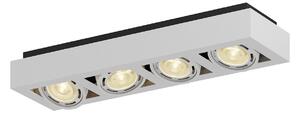 Lampa Sufitowa Arcchio, Ronka, ściemnialny, biały, salon, metal, nowoczesny