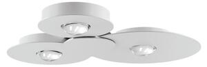 Lampa Sufitowa Lodes, ściemnialny, biały, metal