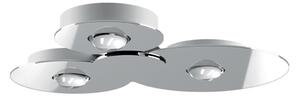 Lampa Sufitowa Lodes, ściemnialny, metaliczny, metal