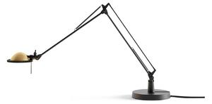 Lampa Stołowa Luceplan, czarny, gabinet | pracownia, aluminium