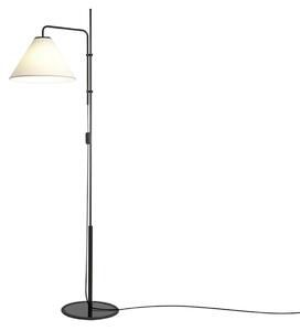 Funiculi Fabric Lampa Podłogowa Czarno-Biała