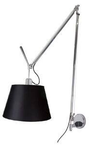 Lampa Ścienna Artemide, ściemnialny, metaliczny, salon, aluminium