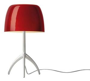 Lumiere Piccola Lampa Stołowa E14 Aluminium/Wiśniowa