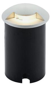 Zewnętrzna Lampa Lucande, Milara, ściemnialny, metaliczny, taras, aluminium, nowoczesny