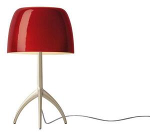 Lampa Stołowa Foscarini, złoty | mosiężny, salon, aluminium