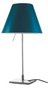 Lampa Stołowa Luceplan, niebieski, salon, aluminium