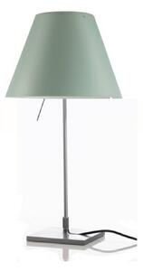 Lampa Stołowa Luceplan, zielony, salon, aluminium