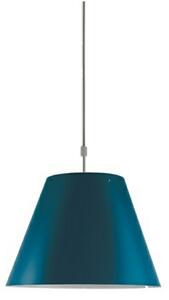 Lampa Wisząca Luceplan, niebieski, jadalnia, aluminium