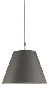 Lampa Wisząca Luceplan, szary, jadalnia, aluminium